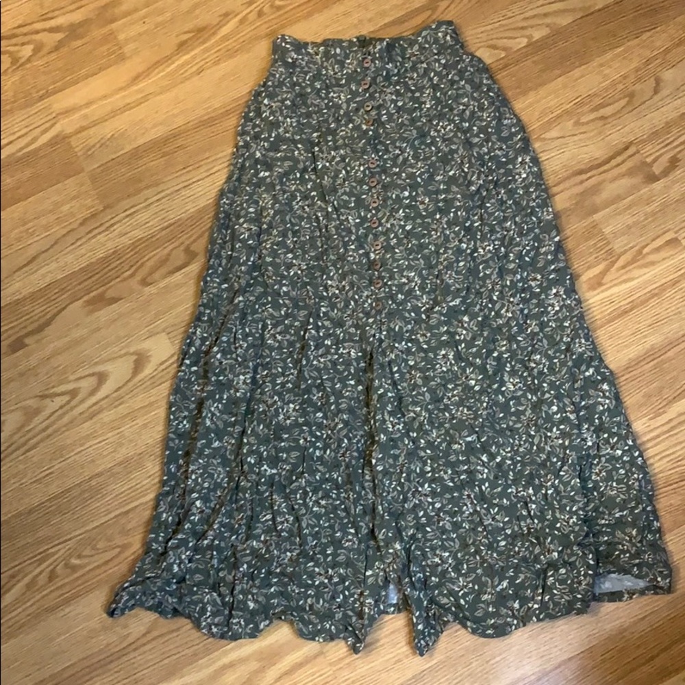 Express international midi skirt